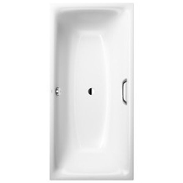 Baignoire Kaldewei Silenio-poign&eacute;e 170 x 75 cm Blanc Cleaneffekt image number 0