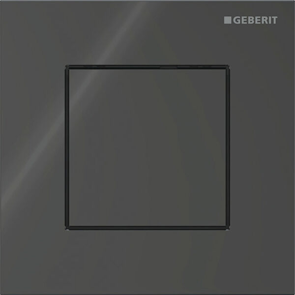 Commande urinoir Geberit HyTouch Typ40 square Noir Verre image number 0