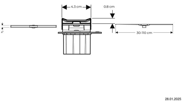 Duschrinne Geberit CleanLine20 image number 1