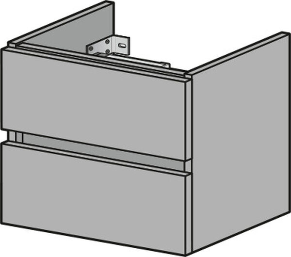 Meuble sous-lavabo Alterna pro S Anthracite image number 0