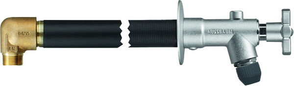 Gartenventil Nussbaum Verchromt image number 0