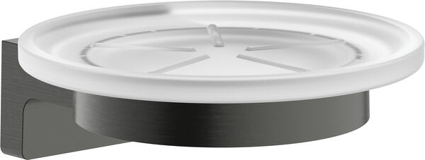 Porte-savon Hansgrohe AddStoris S Brushed black chrome image number 0