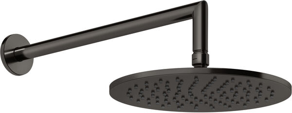 Regenbrause Gessi Anello / Ingranaggio &frac12;" Black metal image number 0