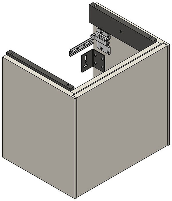 Meuble sous-lavabo Alterna meda S Blanc premium image number 0