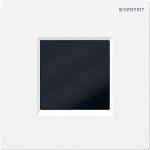 Urinoirsteuerung Geberit Typ20 square Weiss/Glanz/Weiss