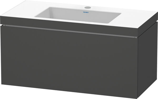 Combinaison de lavabo Duravit Vero Air Graphite mat image number 0