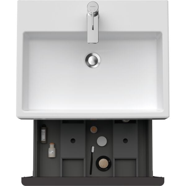 Armadio sottolavabo Duravit D-Neo Rovere nero image number 4