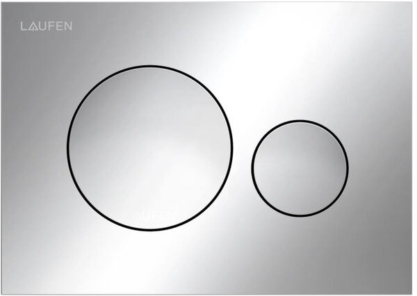 Plaque de d&eacute;clenchement Laufen Ineo Moon Chrom&eacute; image number 0