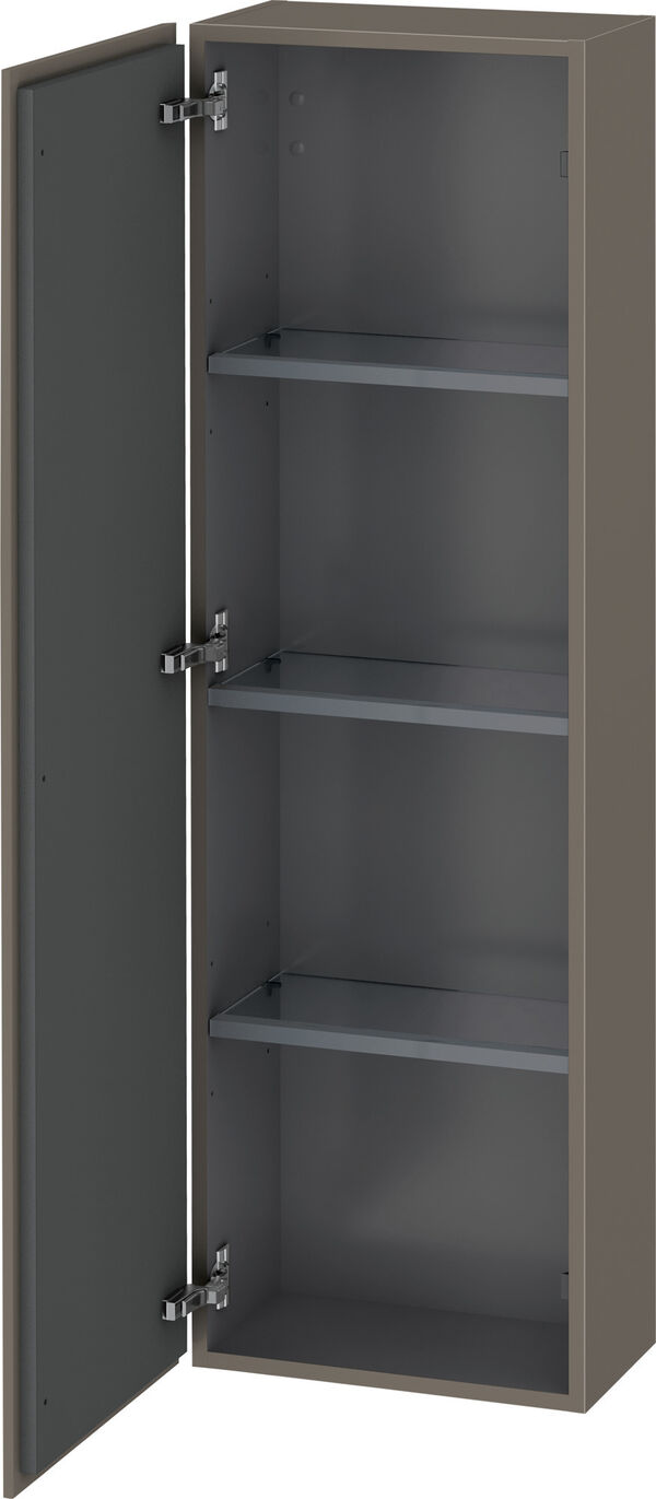 Seitenschrank L-Cube flannel grey seidenmatt image number 0