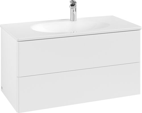 Waschtischm&ouml;bel Villeroy & Boch Antao Weiss matt