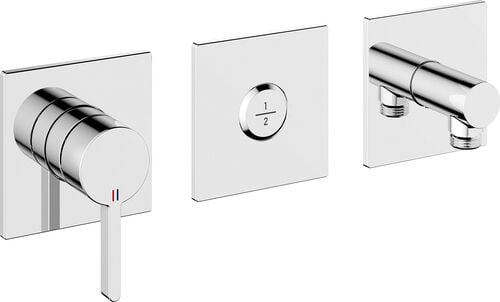 Miscelatore da bagno-set di montaggio finale KWC Homebox Bevo cromato