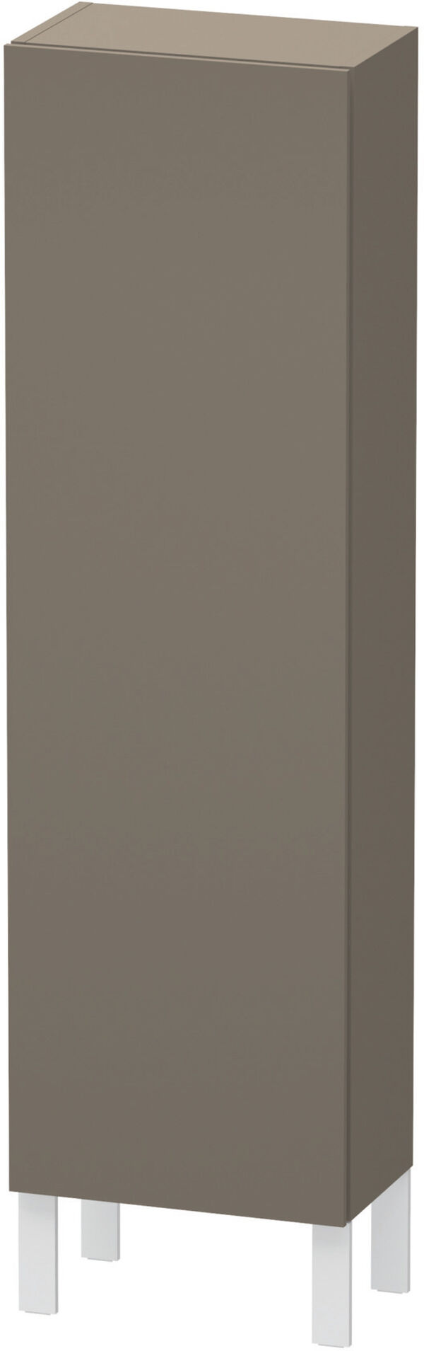 Seitenschrank L-Cube flannel grey seidenmatt image number 0