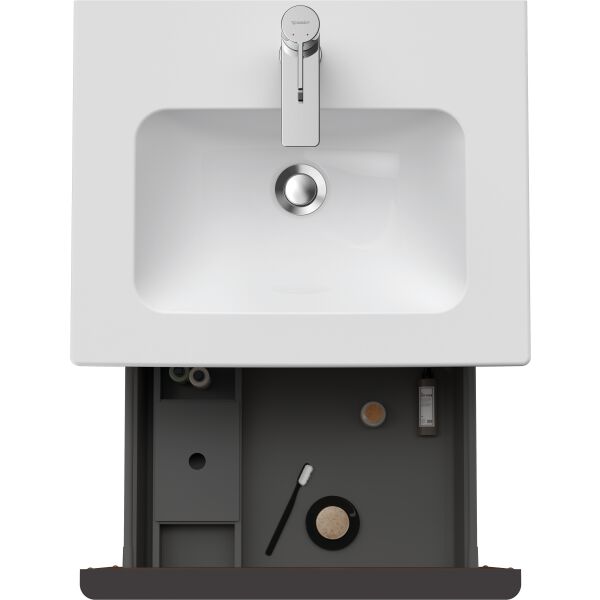 Armadio sottolavabo Duravit D-Neo noce scuro image number 4