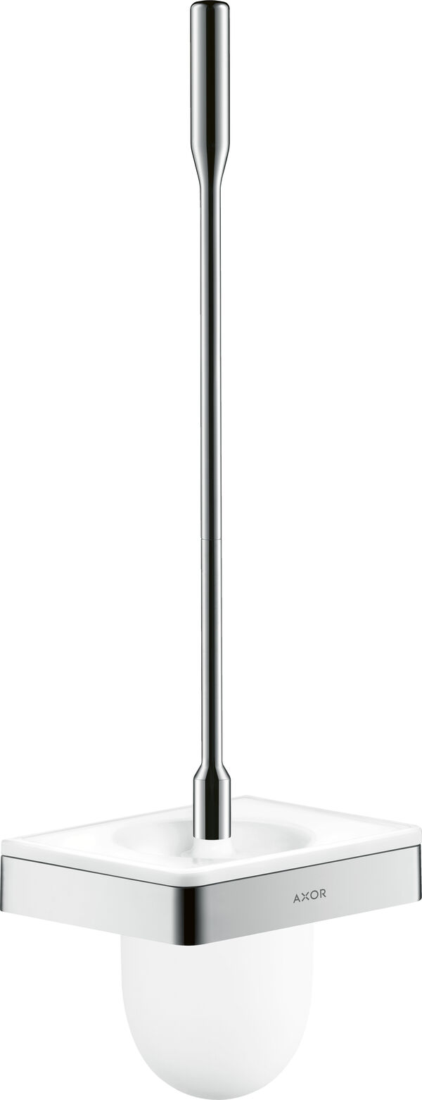 Klosettb&uuml;rstenhalter Axor Universal Softsquare Edelstahloptik image number 0