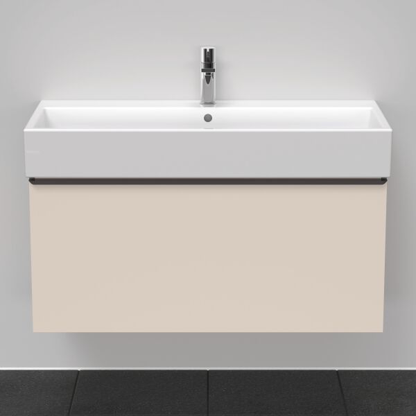 Armadio sottolavabo Duravit D-Neo taupe opaco image number 2