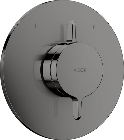 Duschsystem Axor One Polished black chrom
