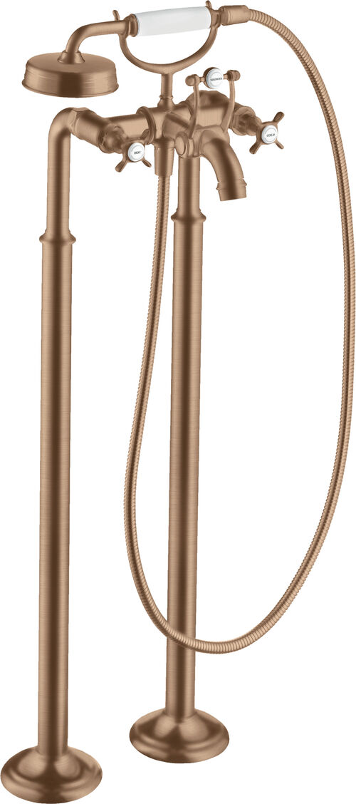 Badebatterie Axor Montreux Brushed red gold