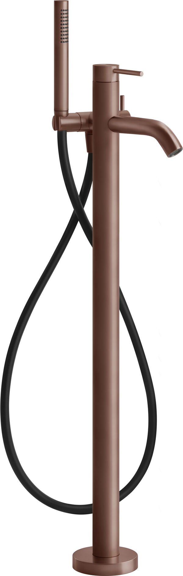 Bademischer Gessi 316, &frac12;" - Standmodell Copper brushed Flessa image number 0