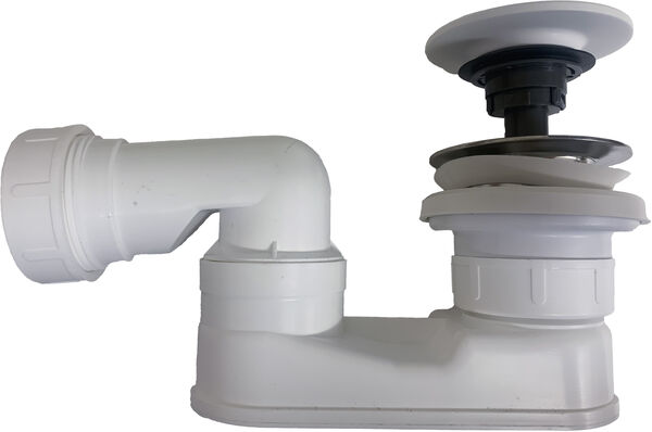 Vidage de baignoire Alterna yari Blanc mat image number 0