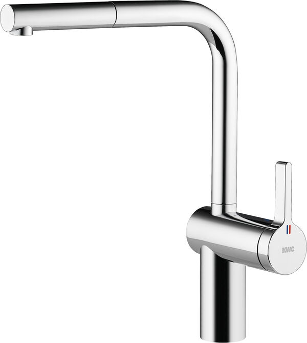 M&eacute;langeur d'&eacute;vier KWC Livello Chromeline image number 0