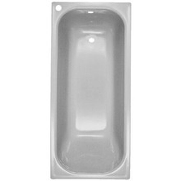Baignoire Schmidlin Norm Classic avec trou blanc Cleaneffekt image number 0