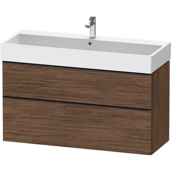Armadio sottolavabo Duravit D-Neo noce scuro image number 1