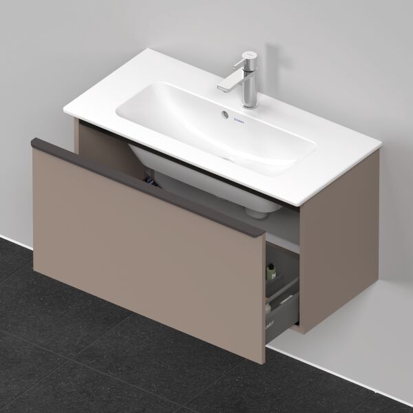Meuble sous-lavabo Duravit D-Neo Basalte mat image number 3