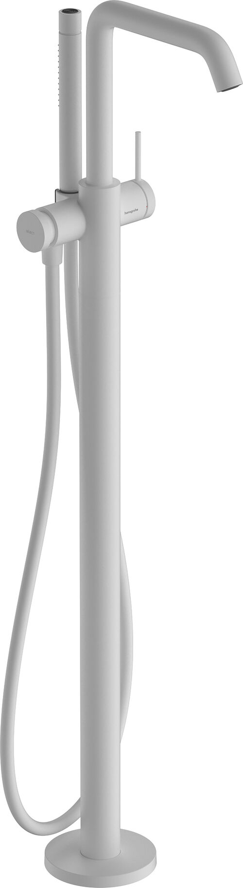 Bademischer Hansgrohe Tecturis S-Standmodell Weiss matt