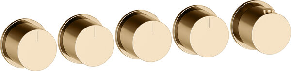 Bade- und Duschenmischer Endmontageset Gessi Habito Warm bronze PVD image number 0