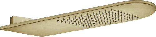 Regenbrause Gessi 316, &frac12;" Brushed brass Flessa