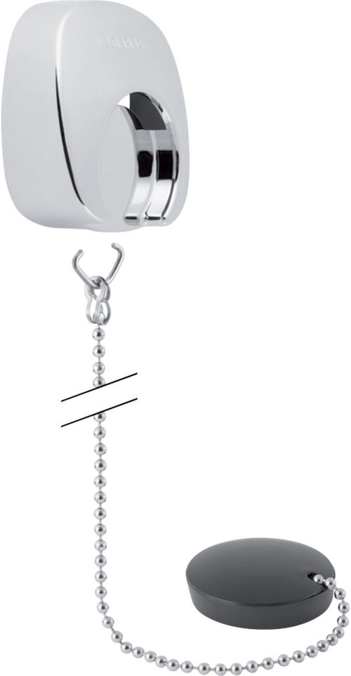 &Uuml;berlaufrosette Geberit Verchromt