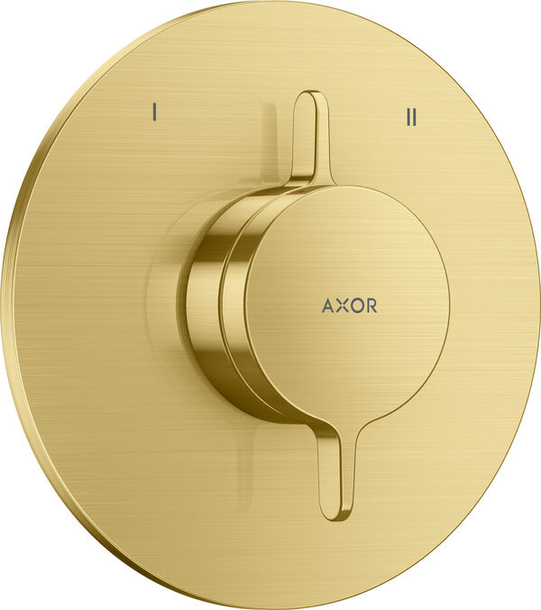 Duschsystem Axor One Brushed brass image number 0