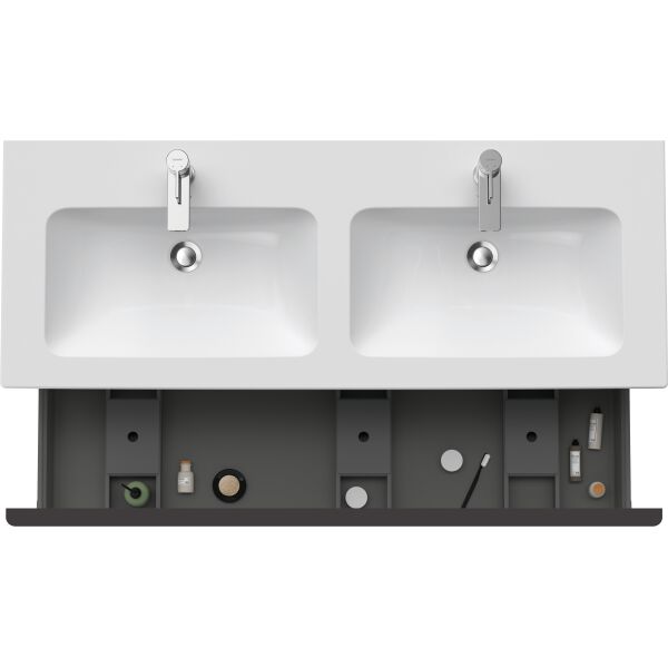 Armadio sottolavabo Duravit D-Neo Bianco opaco image number 4