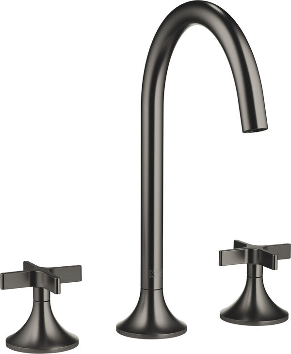 Dreilochbatterie Dornbracht Vaia Dark platinum matt image number 0
