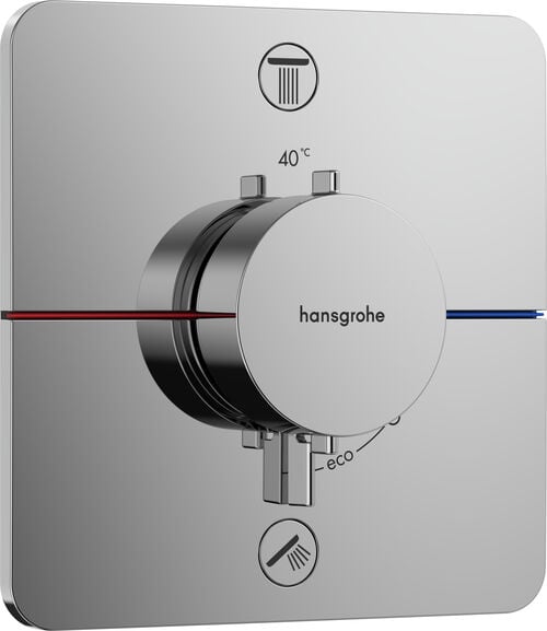 Syst&egrave;me de douche Hansgrohe Shower Select Comfort Q Chrom&eacute;