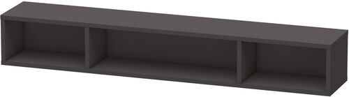 Regalelement Duravit L-Cube graphit supermatt