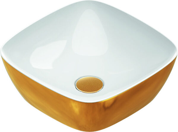 Lavabo à poser Catalano GoldWhite Alvea couleur or image number 0