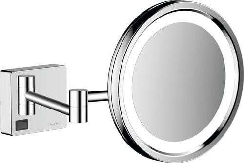 Specchio per cosmetica Hansgrohe AddStoris cromato