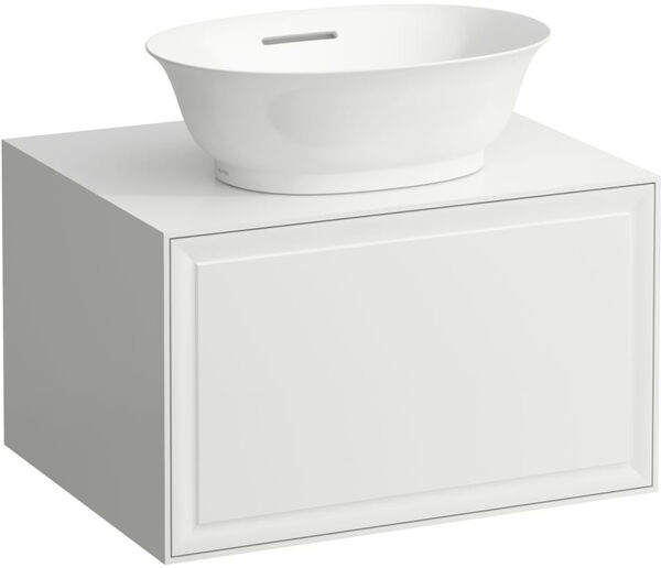 Lavabo &agrave; poser Laufen New Classic 45 x 31 cm Blanc mat image number 0