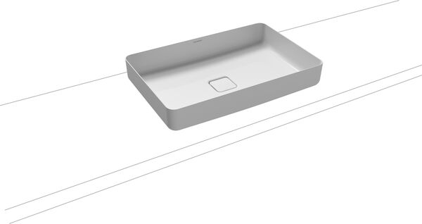 Auflegewaschtisch Kaldewei Miena 58 x 38 cm Weiss image number 0