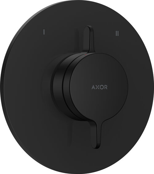 Duschsystem Axor One Schwarz matt