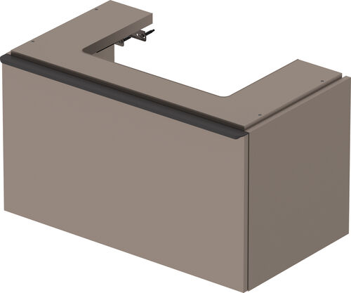 Armadio sottolavabo Duravit D-Neo Basalto opaco