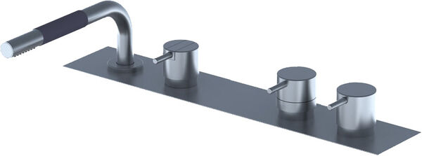 Garniture de remplissage Vola 4-trous Chromé image number 0