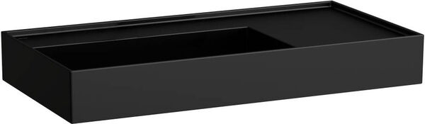 Waschtisch Laufen Kartell 90 x 46 cm Schwarz matt image number 0