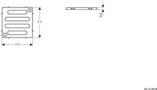 Standardrost Geberit image number 1