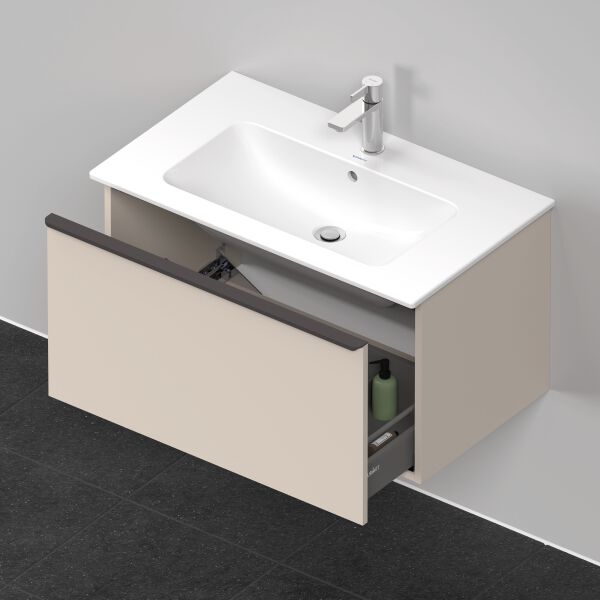 Armadio sottolavabo Duravit D-Neo Taupe opaco image number 3