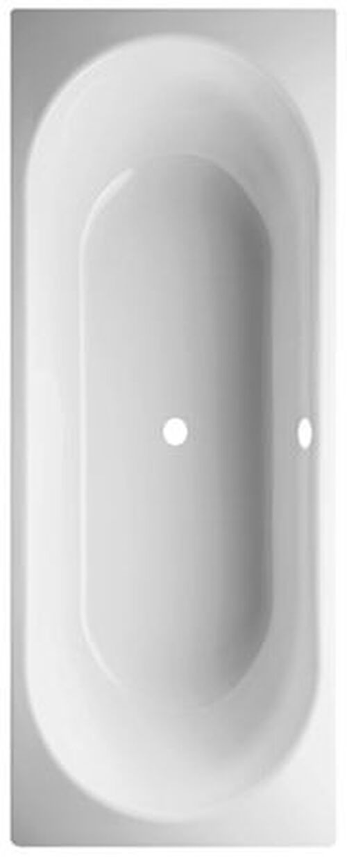 Badewanne Schmidlin Duett 160 x 65 cm Weiss Cleaneffekt