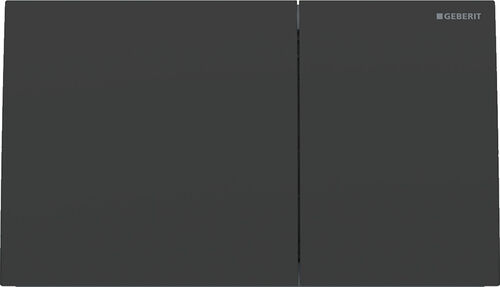Betätigungsplatte Geberit Sigma70 square schwarz matt