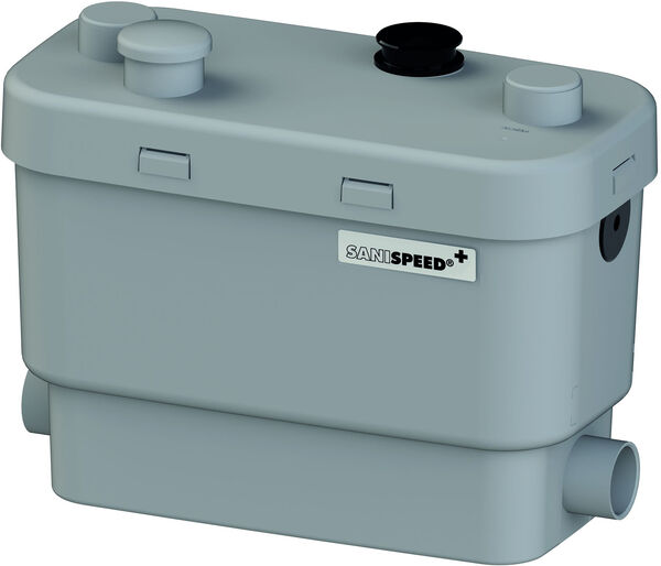 Hebeanlage Sanispeed+ zum Einbau in Waschküche und Küche, integrierte Rückschlagklappe image number 0