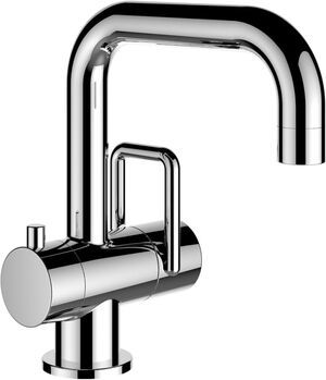 Einlochmischer Laufen Twin verchromt